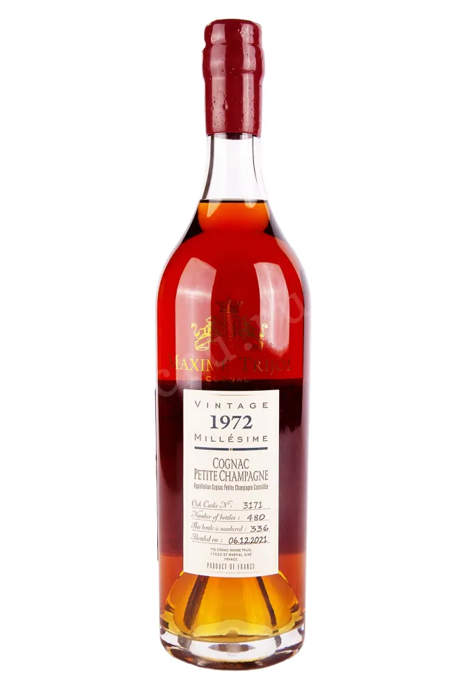 Коньяк Maxime Trijol Petite Champagne 1972 0.7 л