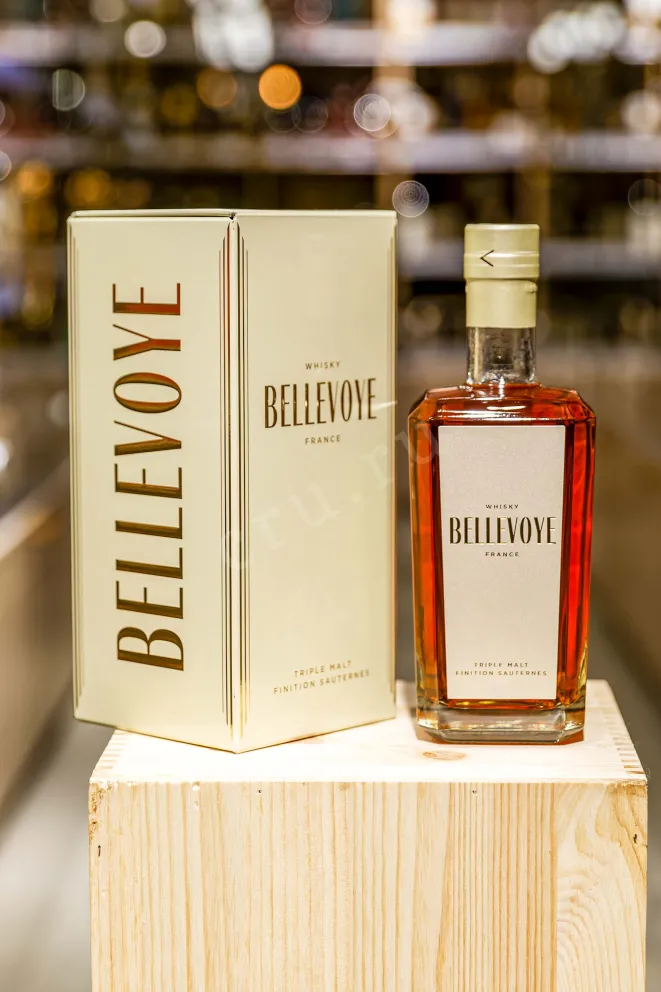Виски Bellevoye Finition Sauternes gift box  0.7 л
