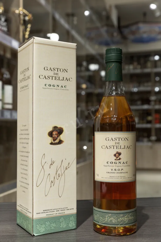 В магазине Крю Профи Gaston de Casteljac VSOP in gift box 0.7 л