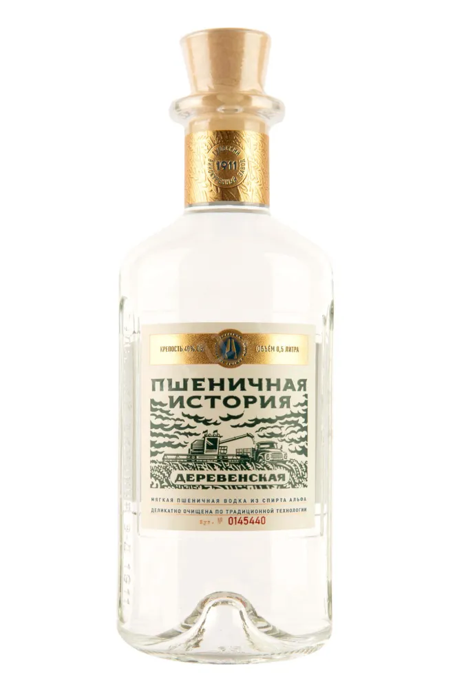 Водка Пшеничная История Деревенская  0.5 л