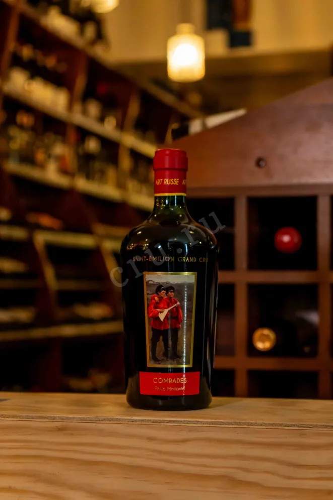 В магазине Крю Профи Chateau La Grace Dieu des Prieurs Art Russe Saint-Emilion Grand Cru gift set 6* in wooden box 2014 0.75 л