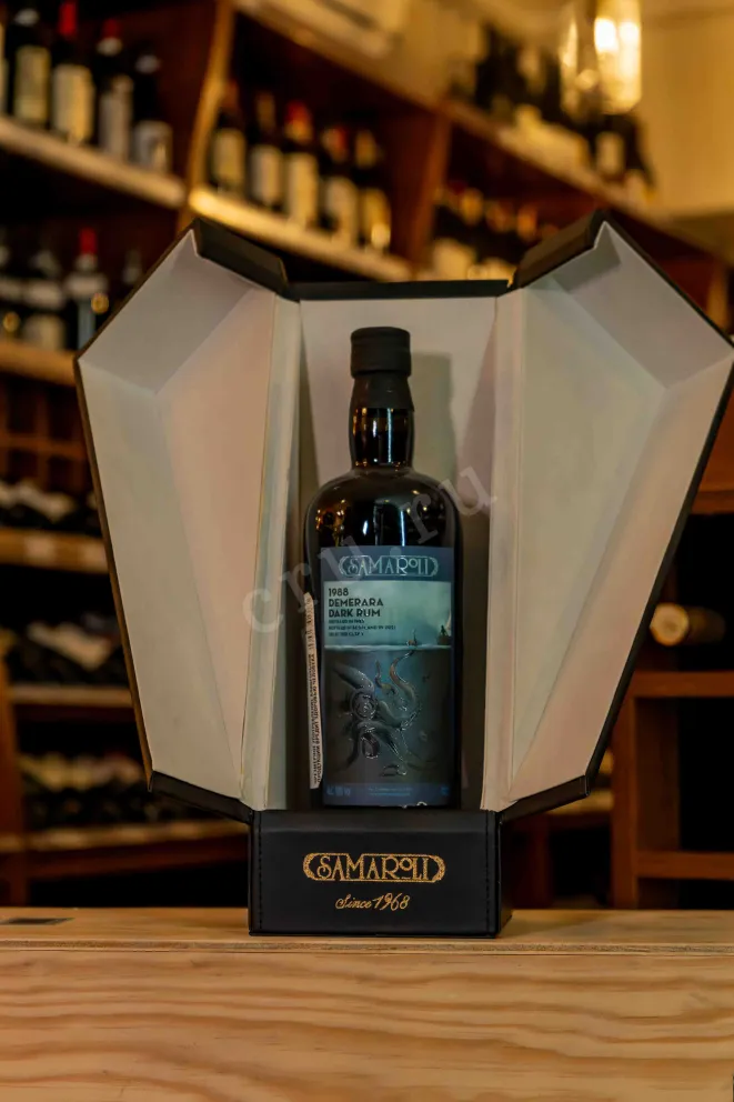 В магазине Крю Профи Samaroli Demerara Dark in gift box 1988 0.7 л