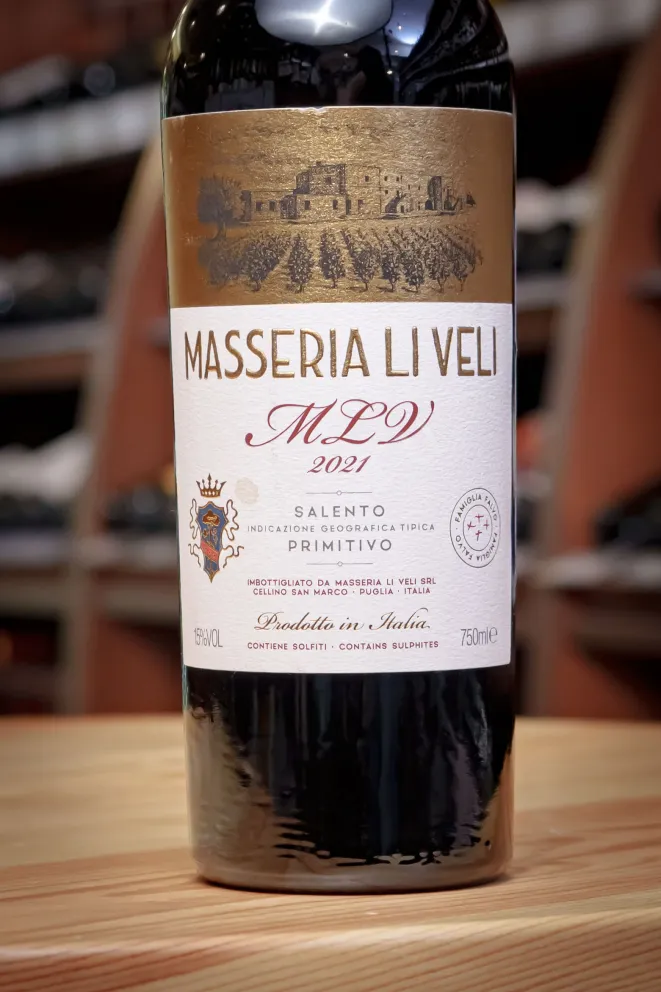 В магазине Крю Профи Masseria Li Veli MLV Salento IGT 2021 0.75 л