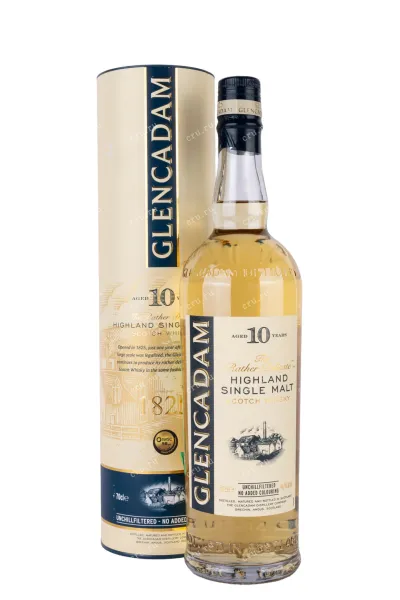 Виски Glencadam Single Malt Scotch 10 years in tube  0.7 л