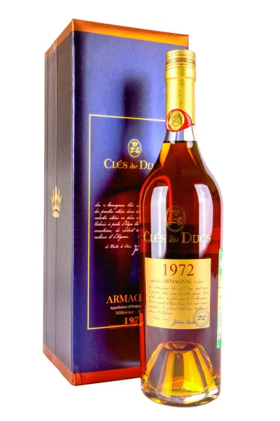 Арманьяк Cles des Ducs in gift box 1972 0.7 л