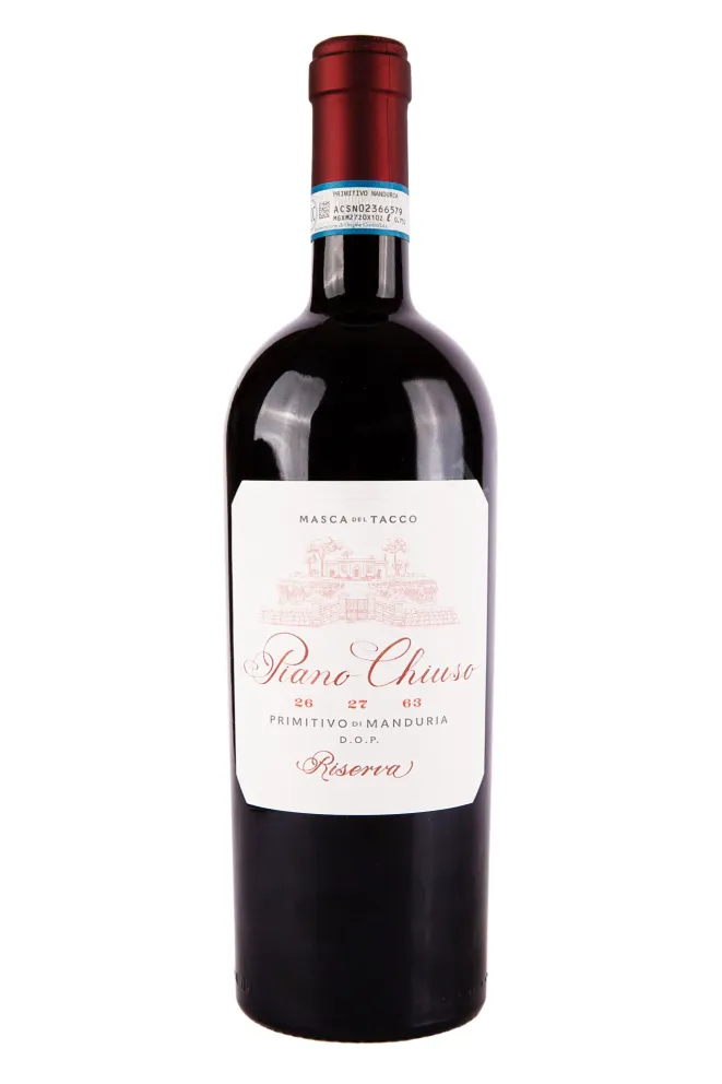 Вино Masca del Tacco Piano Chiuso Riserva Primitivo di Manduria 2021 0.75 л