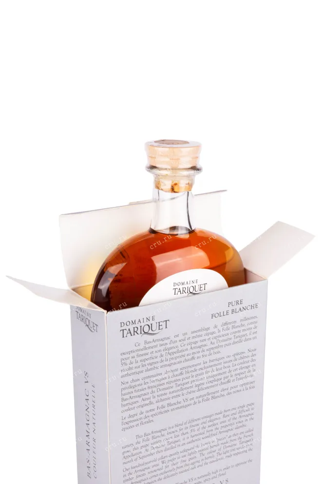 Арманьяк Chateau du Tariquet Folle Blanche 3 years  0.5 л