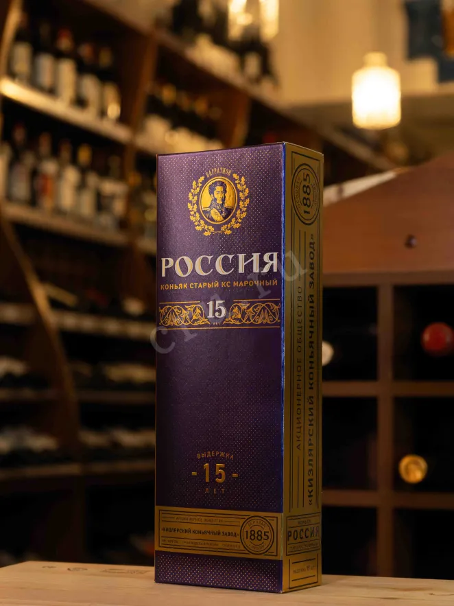 В магазине Крю Профи Rossiya 15 years gift box 0.5 л