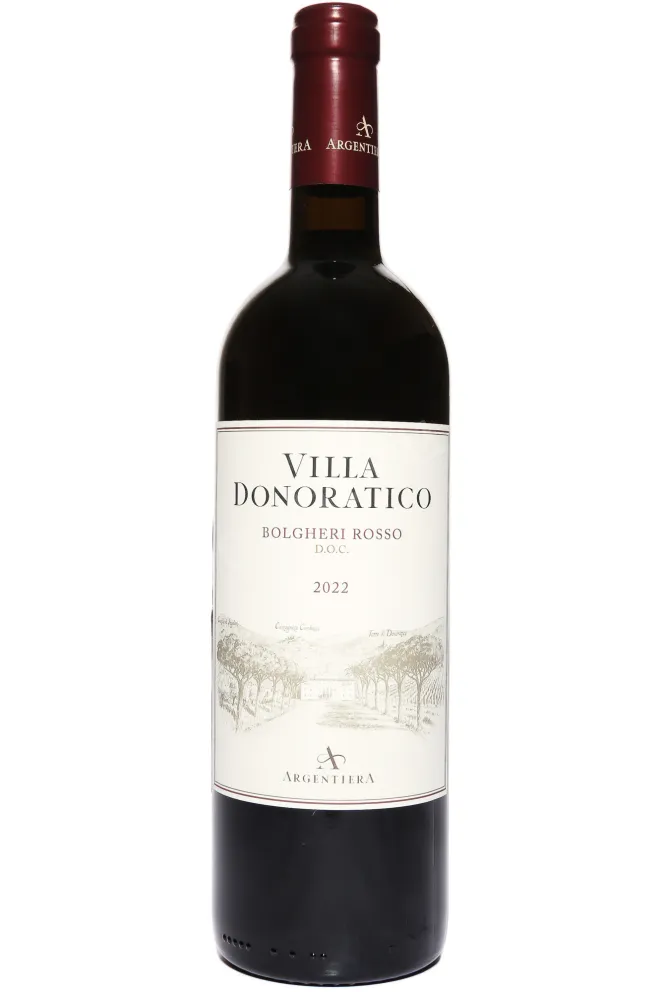 Вино Argentiera Villa Donoratico 2021 0.75 л