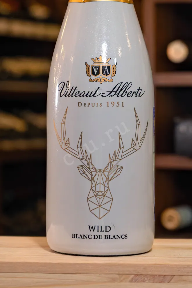 В магазине Крю Профи Vitteaut-Alberti Cuvee Wild Blanc de Blancs 2020 0.75 л