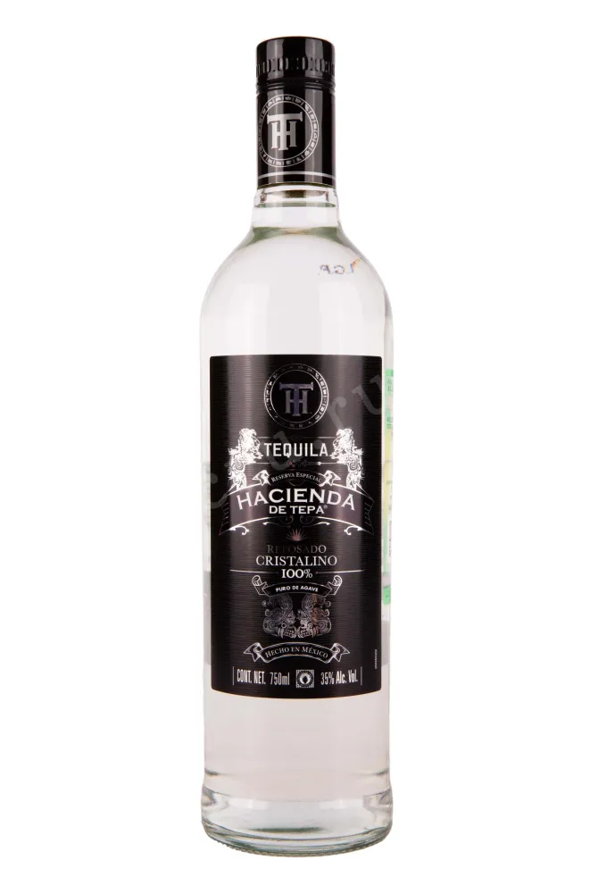 Бутылка Hacienda de Tepa Reposado Cristalino in gift box 0.75 л