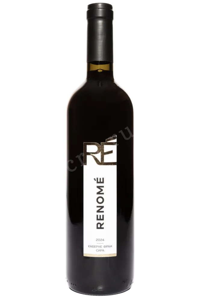Вино Реноме Каберне Фран - Сира 2024 0.75 л