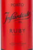 Контрэтикетка Quinta do Infantado Ruby 0.75 л
