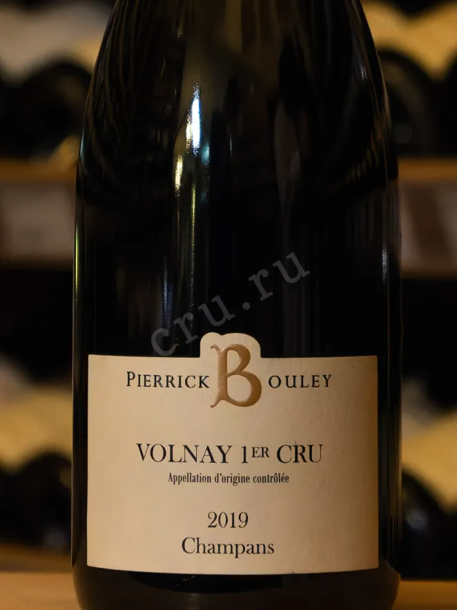 В магазине Крю Профи Pierrick Bouley Champans Volnay 1-er Cru 2019 0.75 л