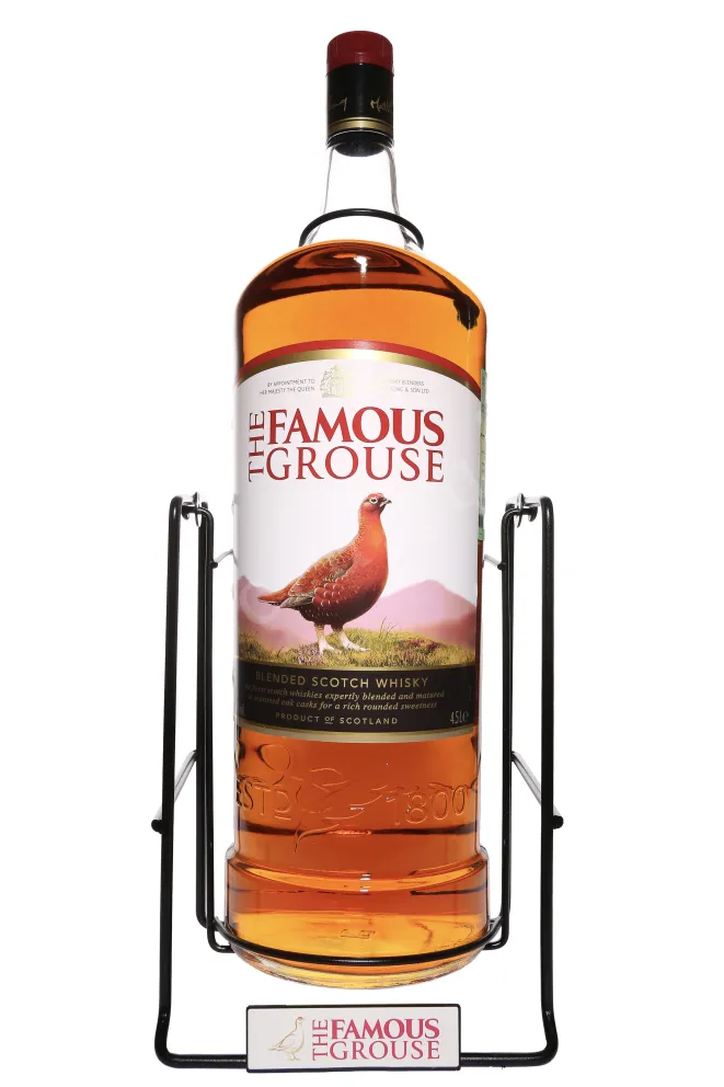 Бутылка Famous Grouse with pouring stand in gift box 4.5 л