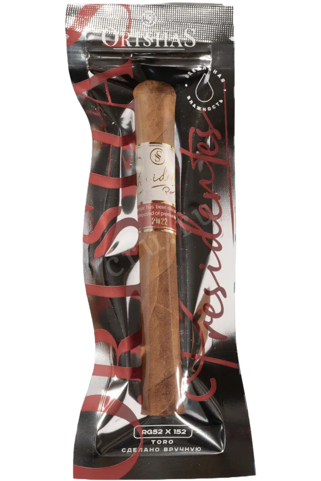 Сигара Orishas Presidentes Toro Hermetic
