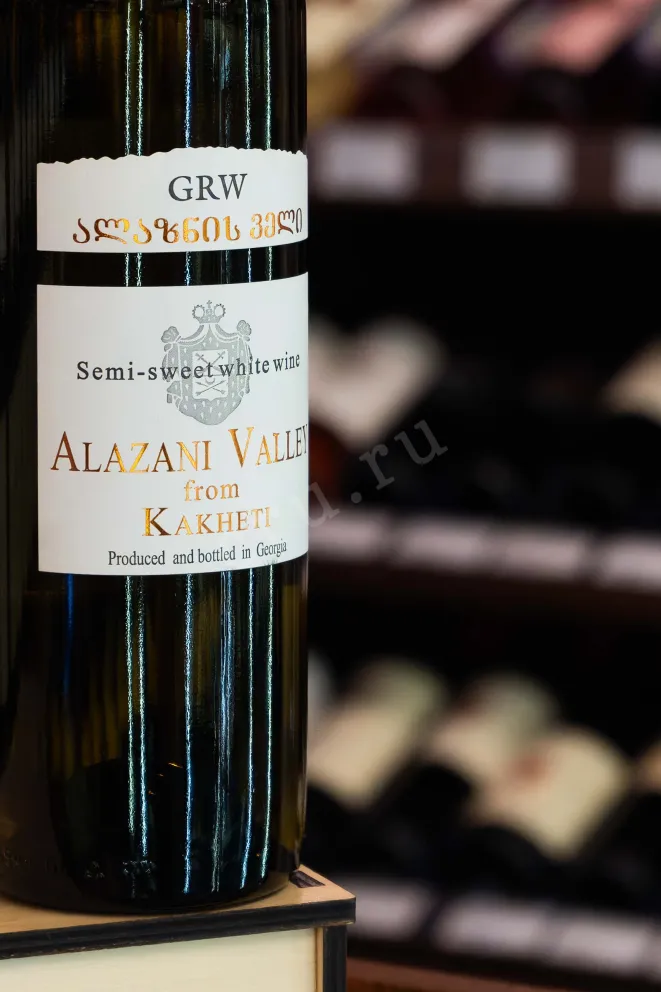 В магазине Крю Профи GRW Alazani Valley from Kakheti White 2022 0.75 л