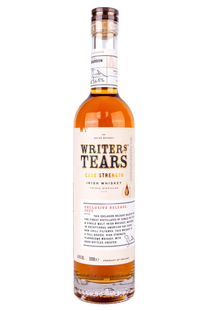 Бутылка Writers Tears Cask Strength gift box 2023 0.7 л