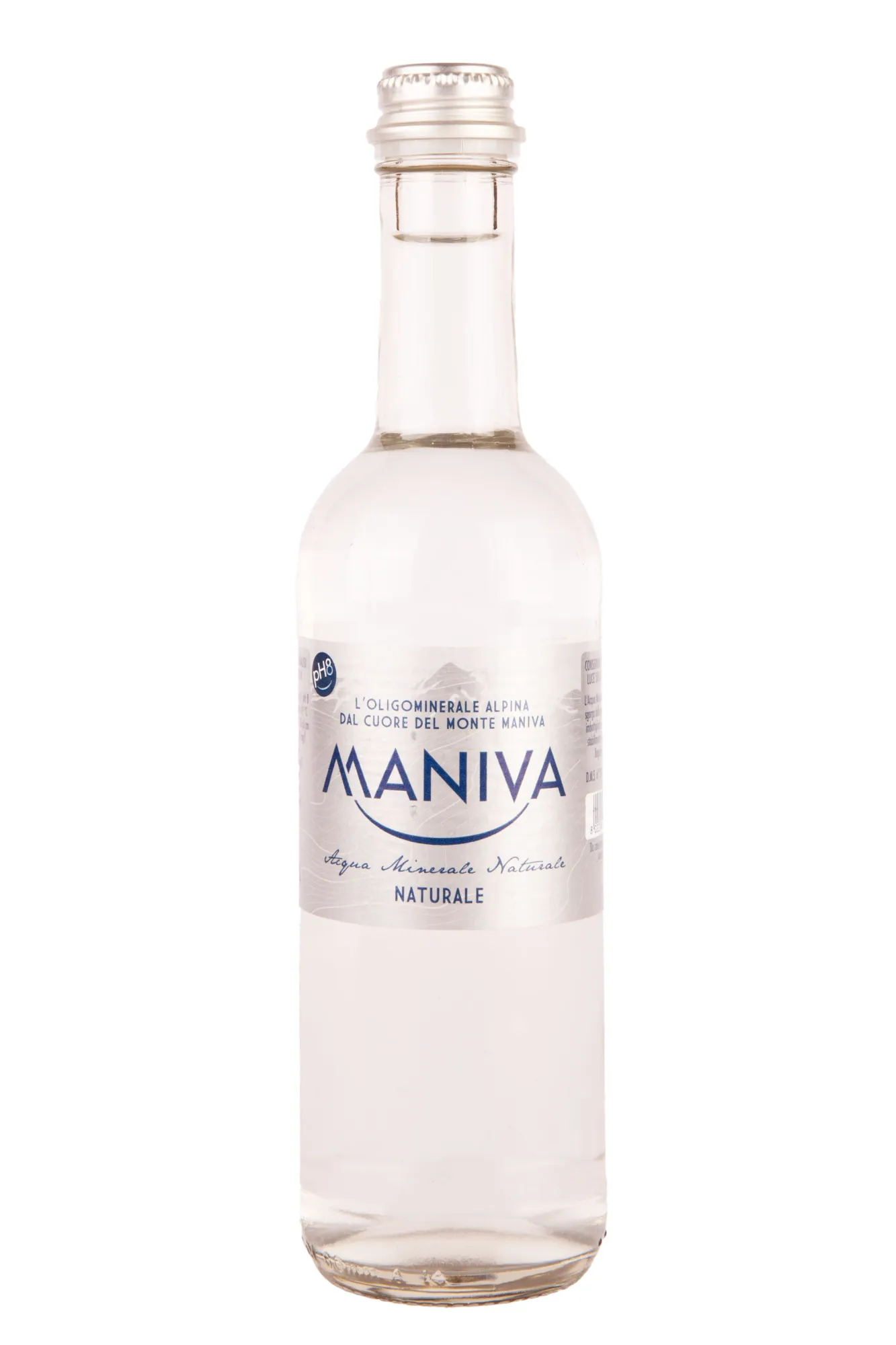 Фото — Вода Maniva Still Glass  0.375 л