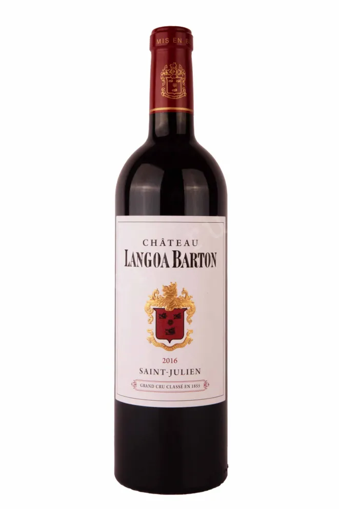 Вино Chateau Langoa Barton Saint-Julien 2016 0.75 л