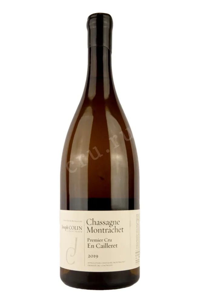 Вино Joseph Colin Chassagne-Montrachet En Cailleret Premier Cru 2019 1.5 л