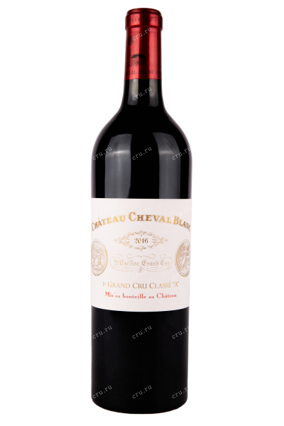 Вино Chateau Cheval Blanc Saint-Emilion Grand Cru 2016 0.75 л
