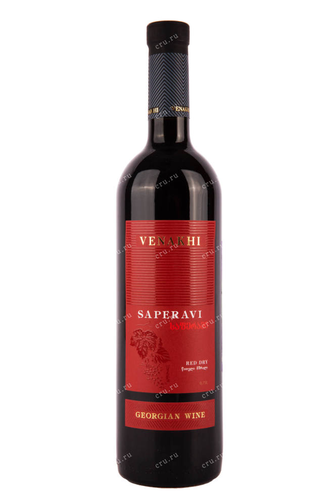 Вино Venakhi Saperavi 2020 0.75 л