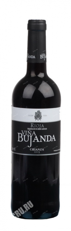 Вино Vina Bujanda Crianza 2017 0.75 л