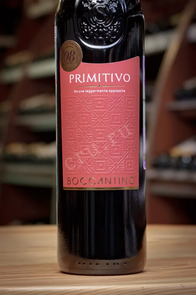 В магазине Крю Профи Boccantino Primitivo Appassito Salento 2024 0.75 л