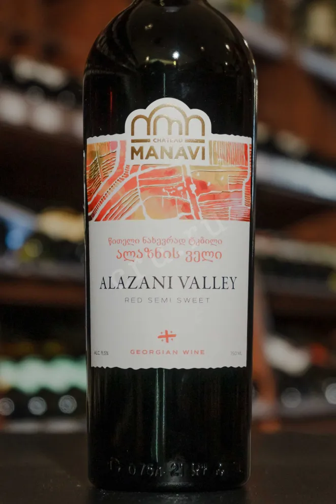 В магазине Крю Профи Chateau Manavi Alazani Valley Red 2020 0.75 л