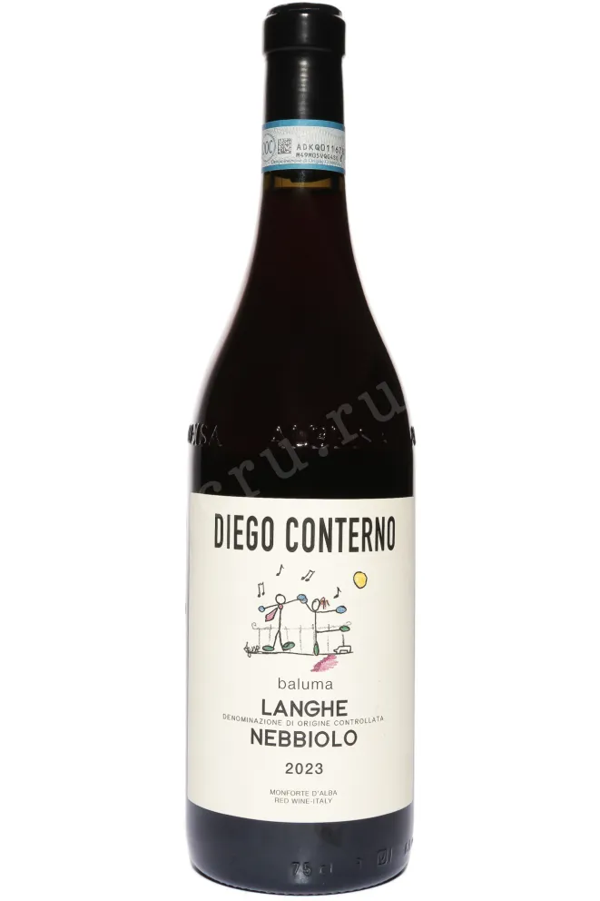 Вино Diego Conterno Baluma Nebbiolo Langhe DOC 2023 0.75 л