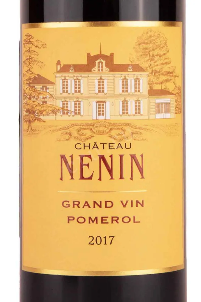 Этикетка Chateau Nenin Pomerol 2017 0.75 л