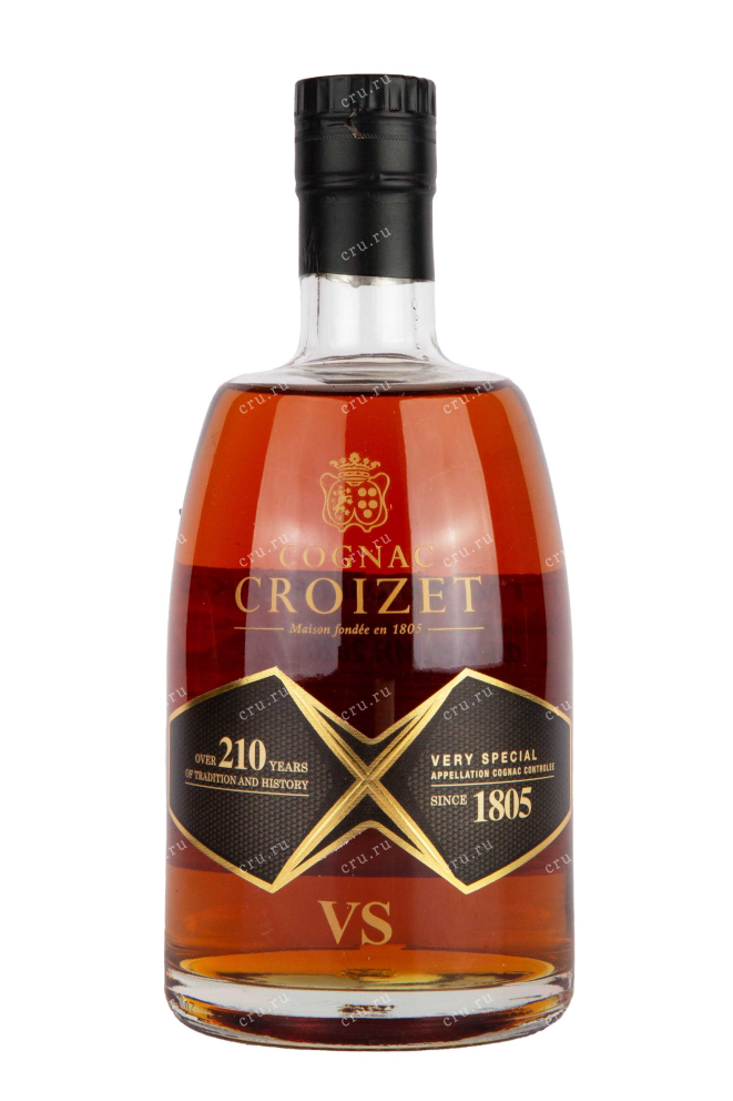 Бутылка Croizet VS X in gift box 0.75 л