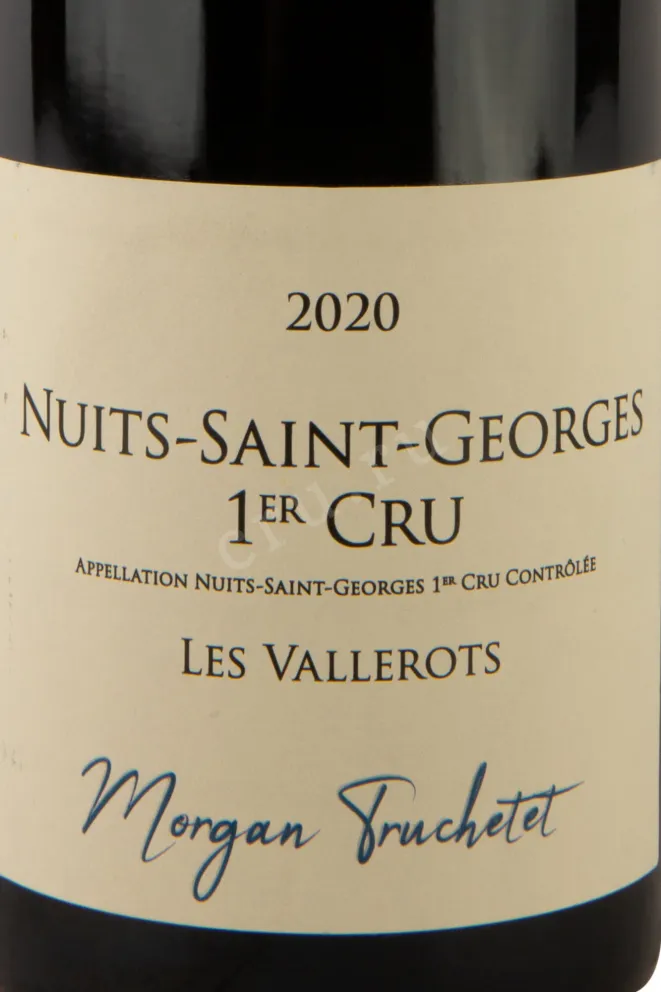 Этикетка Morgan Truchetet Nuits Saint-George Premier Cru 2020 0.75 л