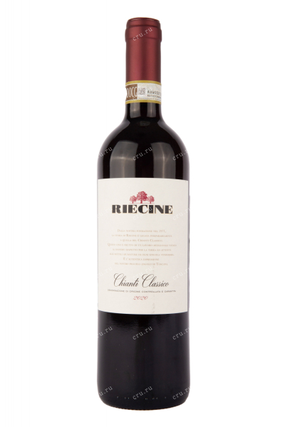 Вино Chianti Classico Riecine 2020 0.75 л