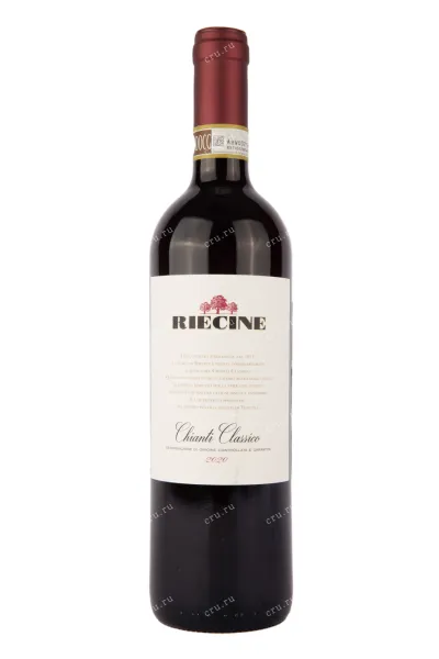 Вино Riecine Chianti Classico 2020 0.75 л
