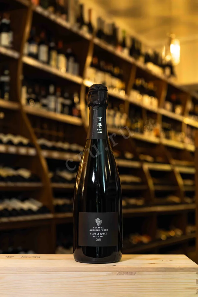 В магазине Крю Профи Usadba Divnomorskoe Blanc de Blancs Extra Brut 2021 0.75 л