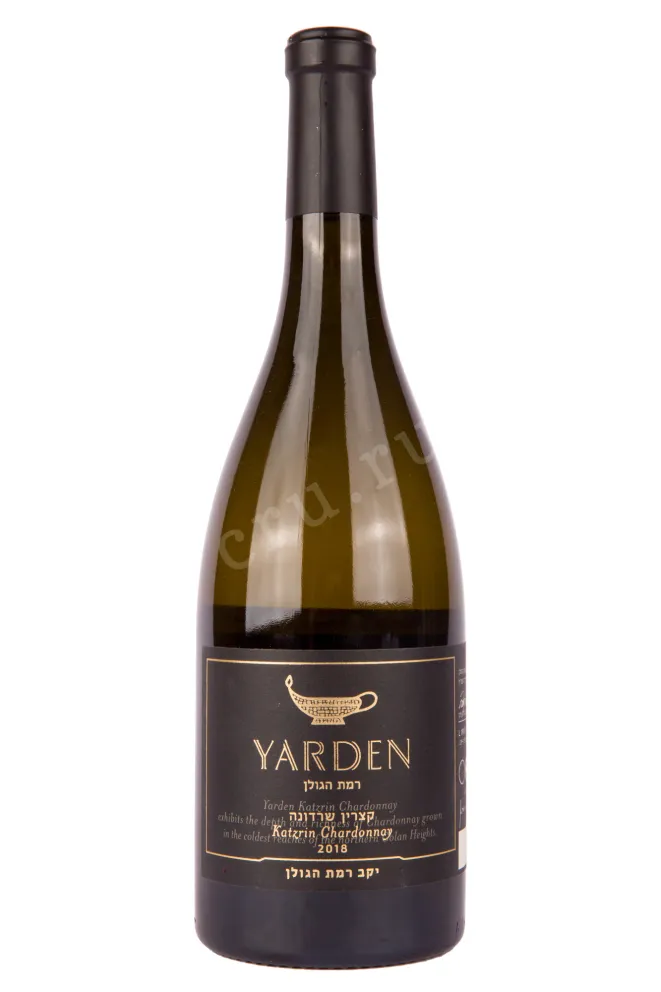 Вино Yarden Katzrin Chardonnay 2020 0.75 л