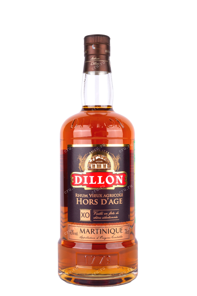 Бутылка Dillon Hors d'Age XO Martinique gift box 0.7 л