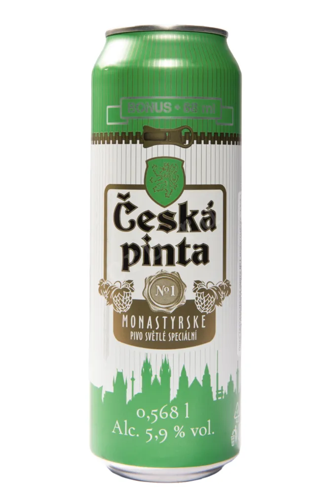 Пиво Ceska Pinta №1 Monastyrske  0.568 л
