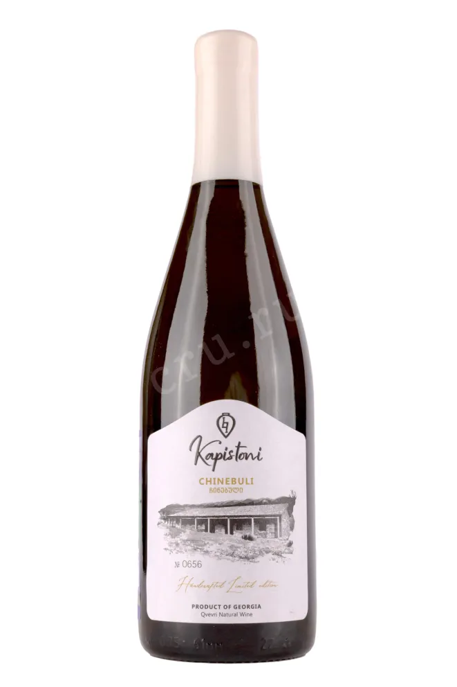 Вино Kapistoni Chinebuli Qvevri 2022 0.75 л