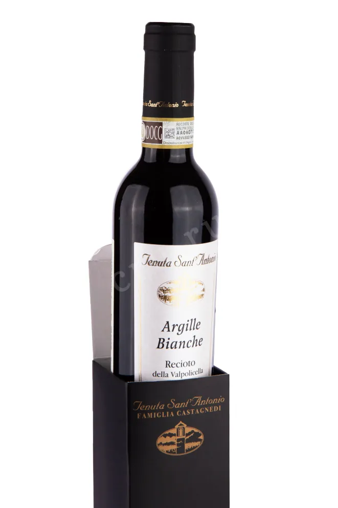 В подарочной коробке Tenuta Sant'Antonio Argille Bianche Recioto della Valpolicella 2011 0.375 л