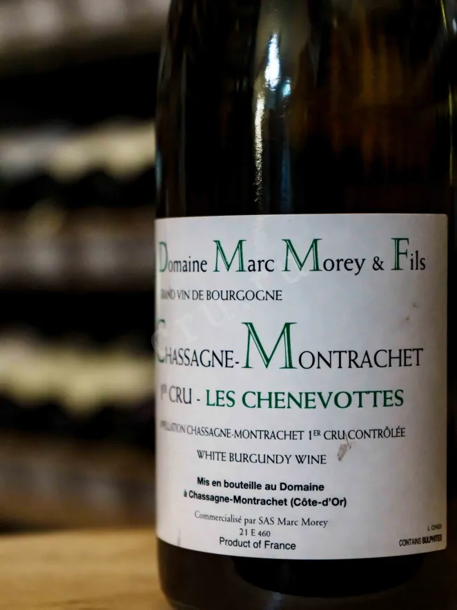 В магазине Крю Профи Marc Morey Chassagne-Montrachet 1-er Cru Les Chenevottes 2019 0.75 л