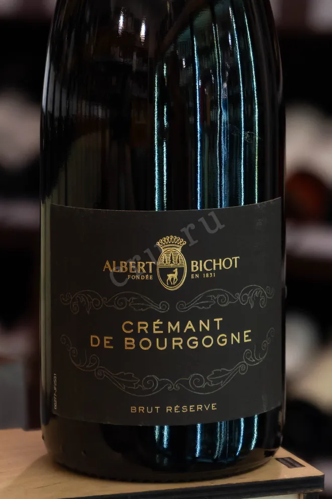 В магазине Крю Профи Albert Bichot Brut Reserve Cremant de Bourgogne AOС 2023 0.75 л