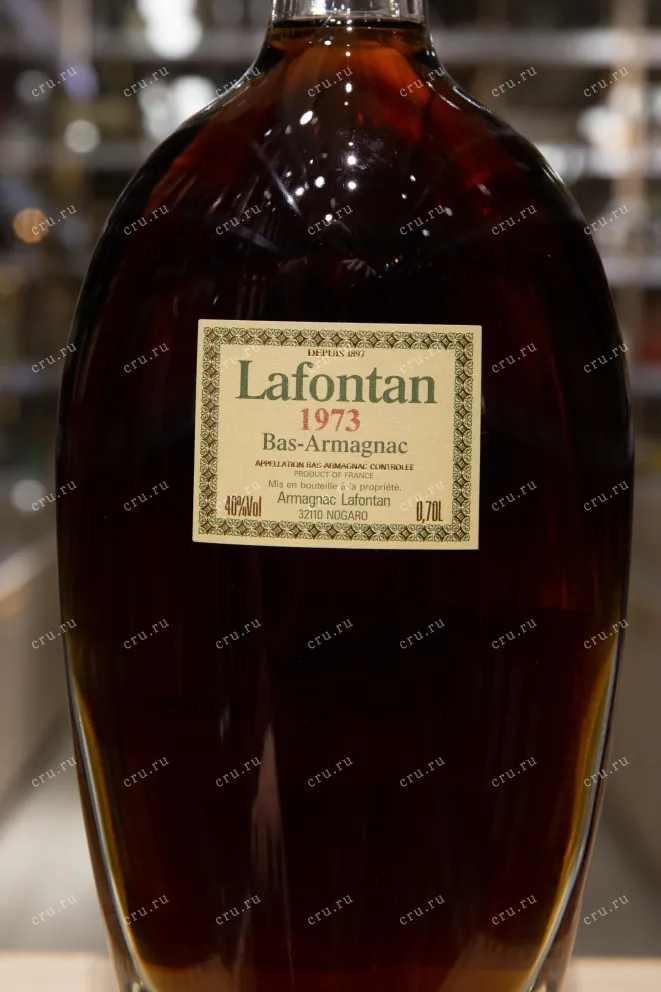 Этикетка Lafontan 1973 0.7 л