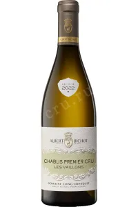 Вино Albert Bichot Domaine Long-Depaquit Chablis 1-er Cru Les Vaillons 2022 0.75 л