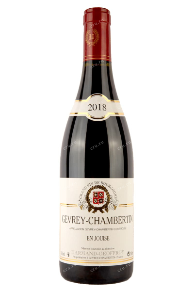 Вино Domaine Harmand-Geoffroy Gevrey-Chambertin En Jouise 2018 0.75 л