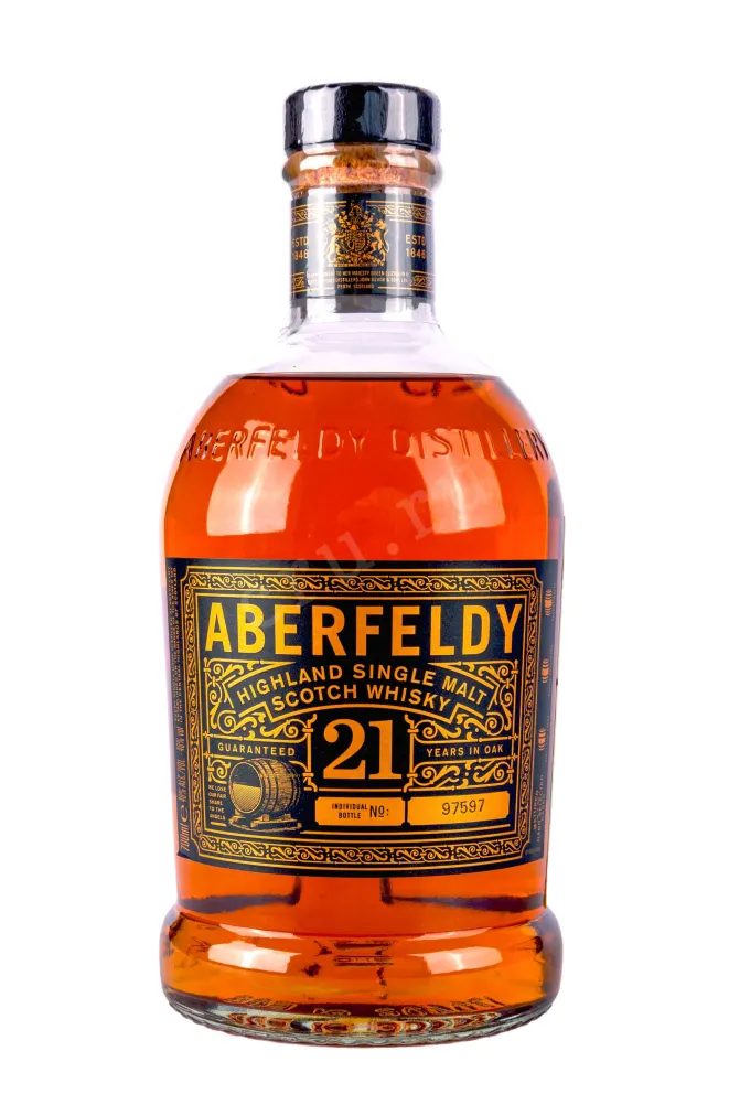 Бутылка Aberfeldy 21 years in gift box 0.7 л