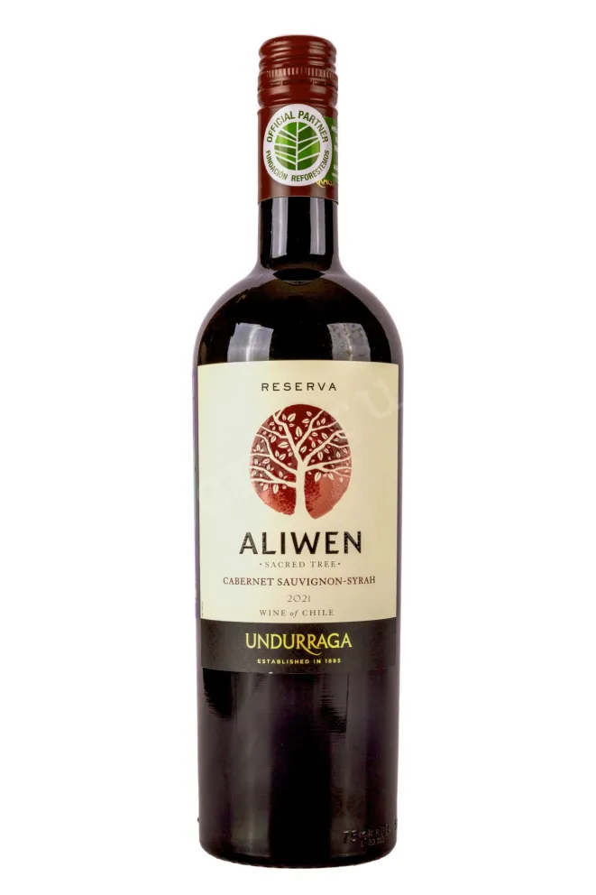 Вино Aliwen Cabernet Sauvignon-Syrah Reserva 2020 0.75 л