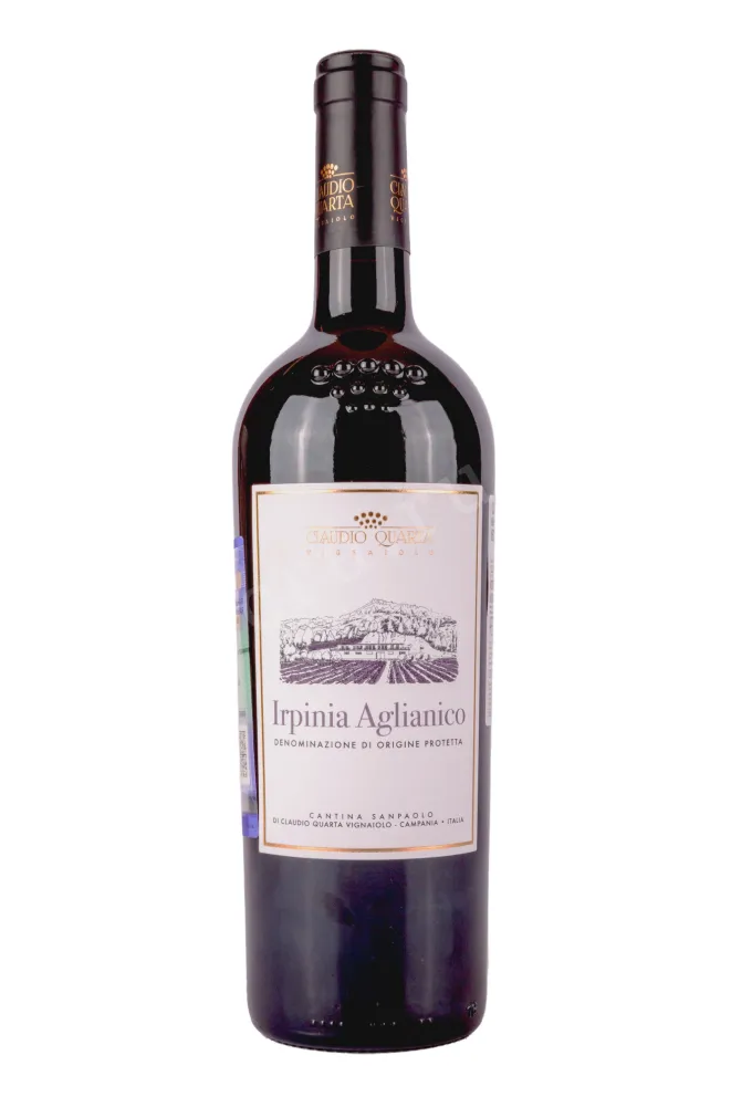 Вино Claudio Quart Irpinia Aglianico Rosso 2020 0.75 л